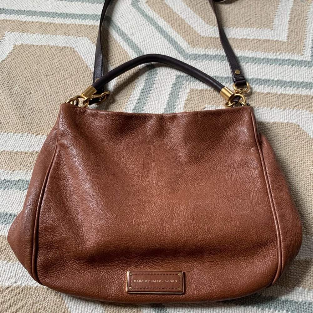 Vintage Marc by Marc Jacobs!  Too Hot To Handle Hobo Bag in Brown Pebble Leather